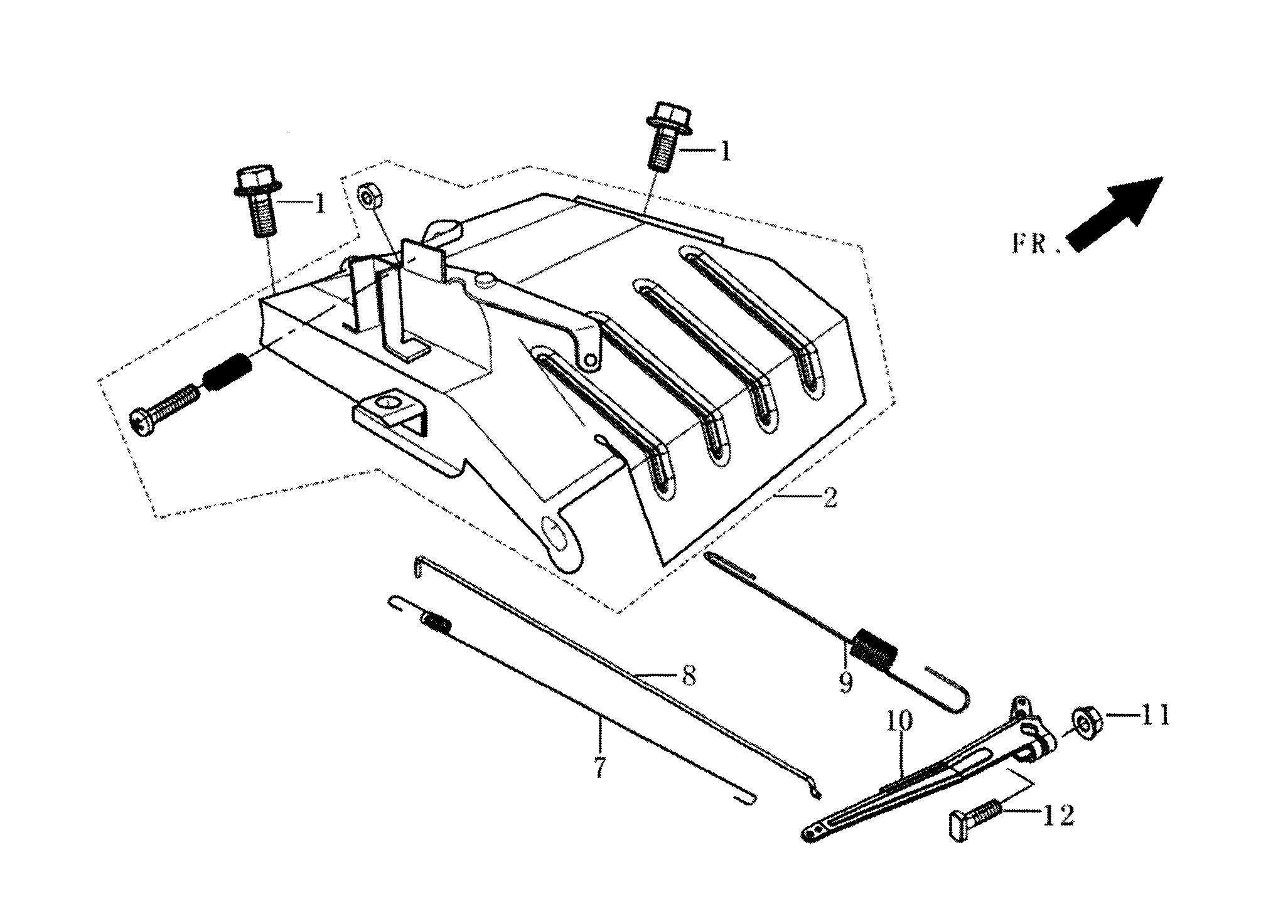 Generac 005939-5 control assy-throttle diagram
