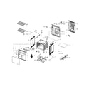 Samsung NE59J3420SB/AA-01 main assy diagram