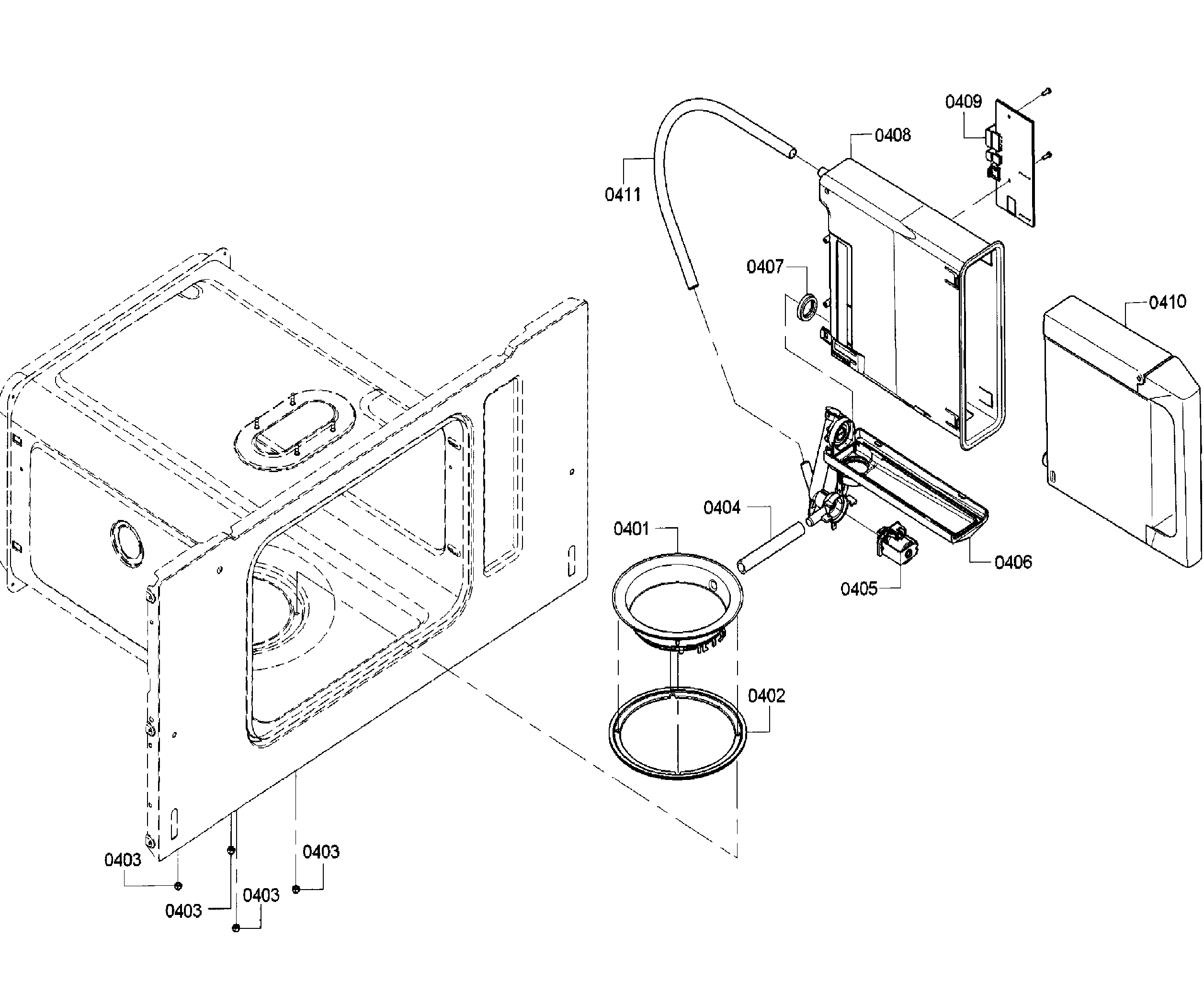 Bosch HSLP451UC/01 steamer diagram