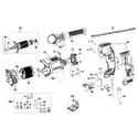 DeWalt D25133K TYPE 1 main assy diagram