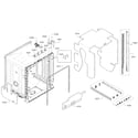 Bosch SHS5AV52UC/01 frame diagram