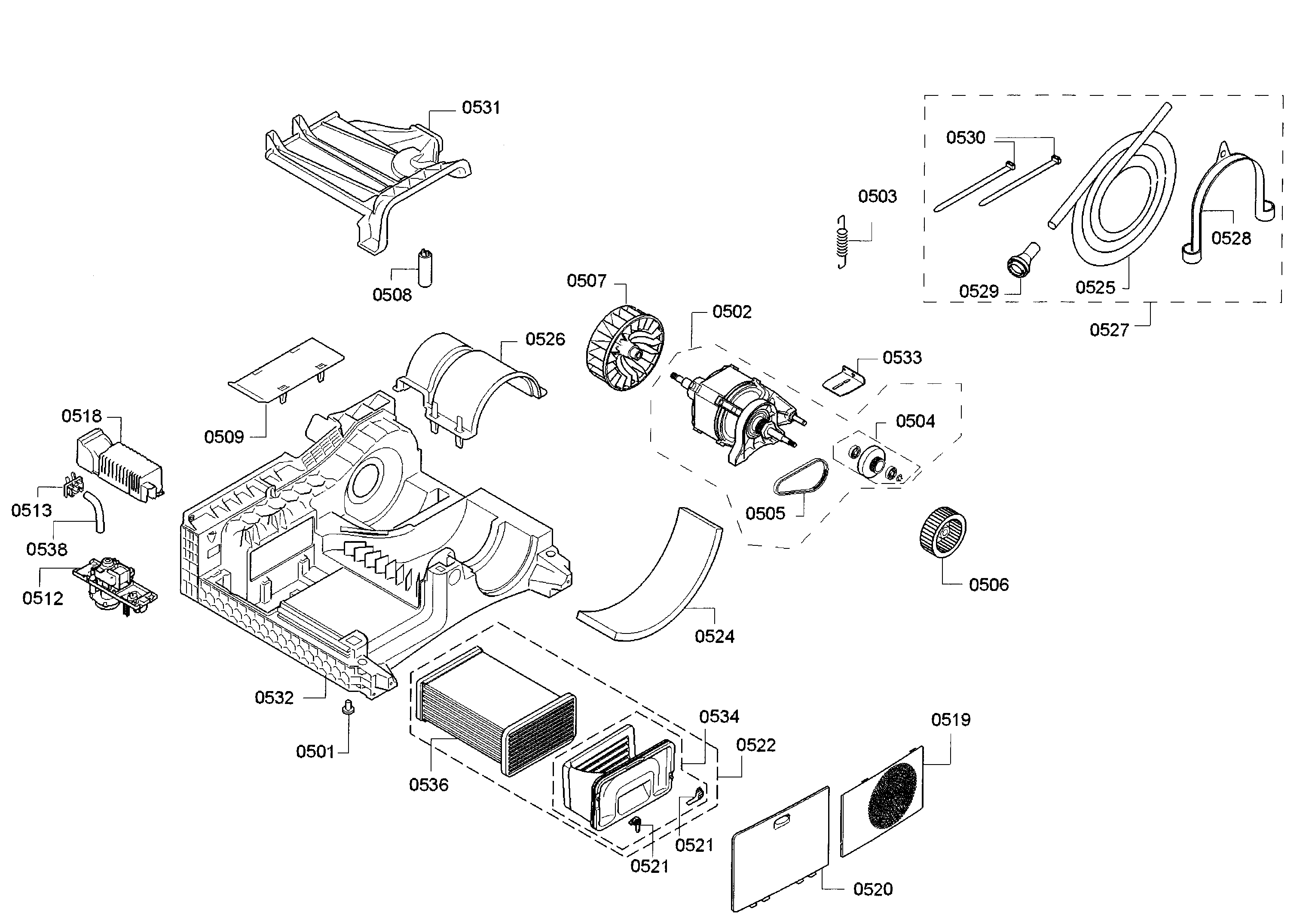 Bosch WTG86400UC/01 motor diagram