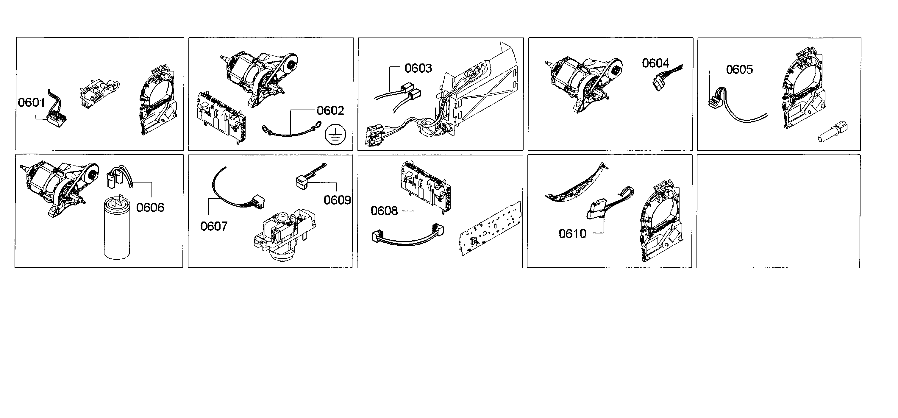 Bosch WTG86400UC/02 cable harness diagram