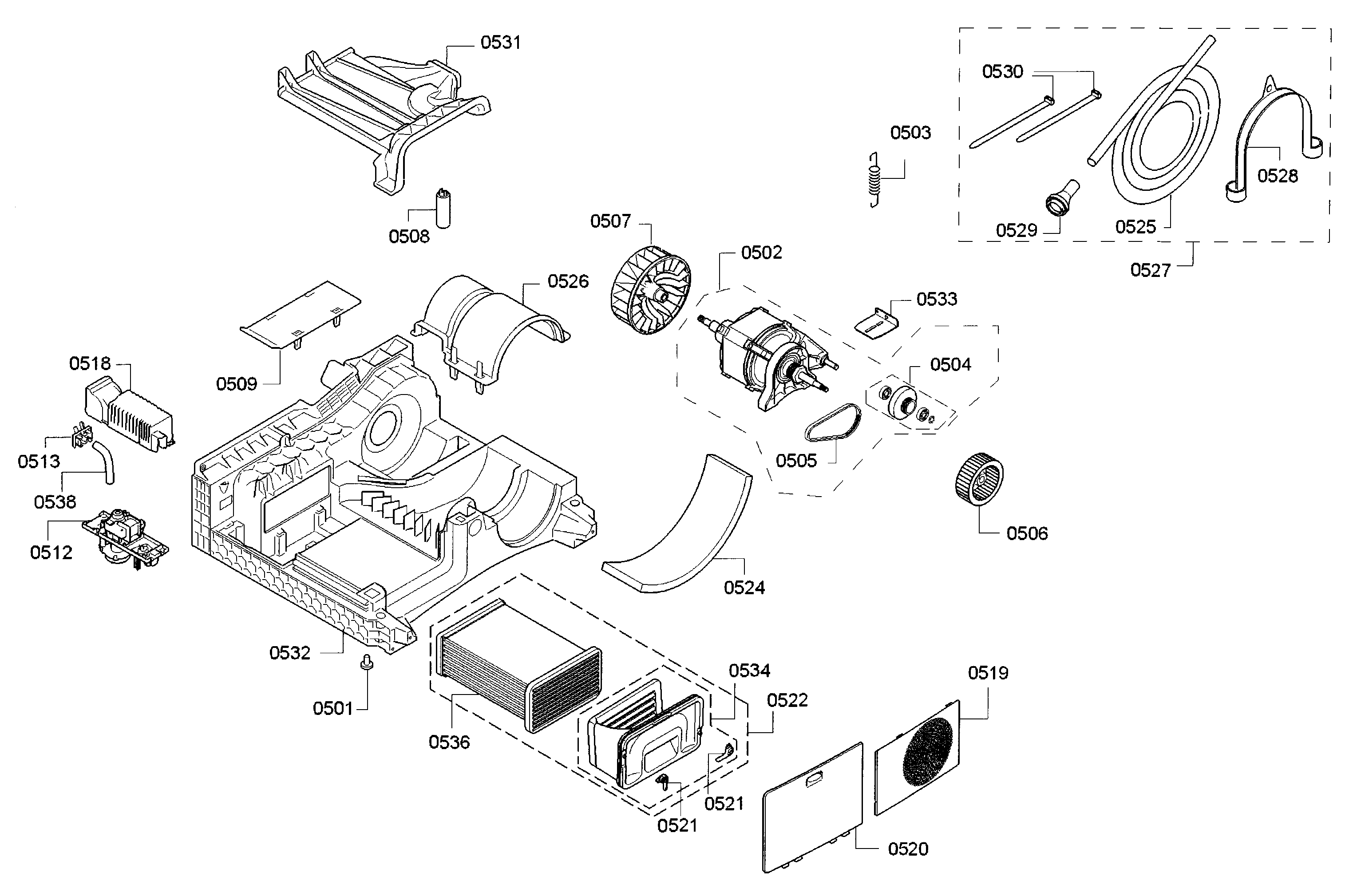 Bosch WTG86401UC/01 motor diagram