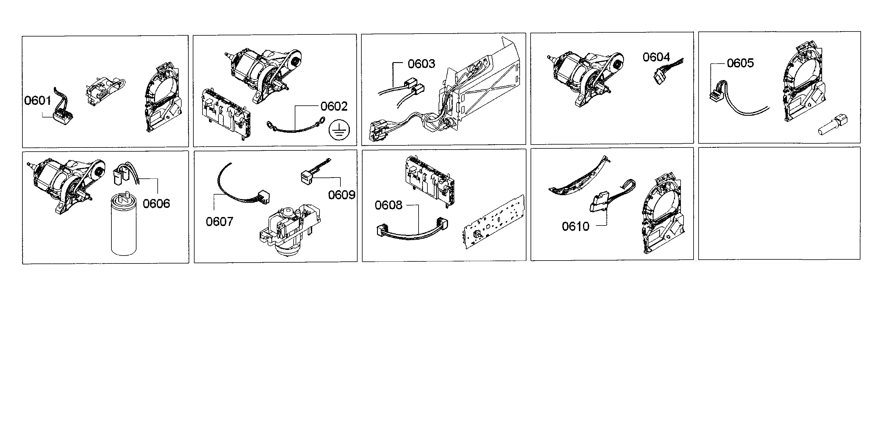 Bosch WTG86401UC/01 cable harness diagram