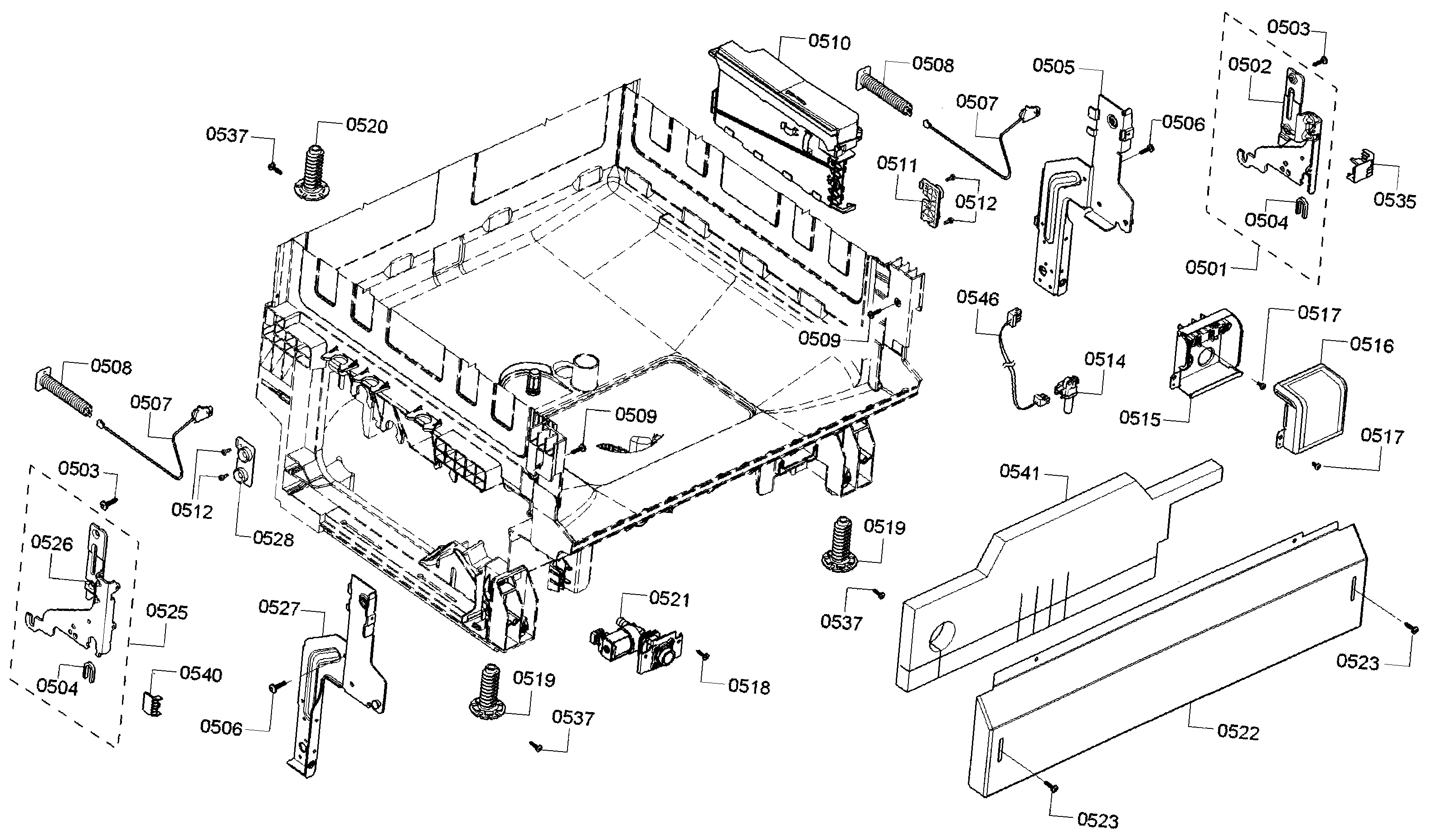 Bosch SHX4ATF5UC/12 base diagram