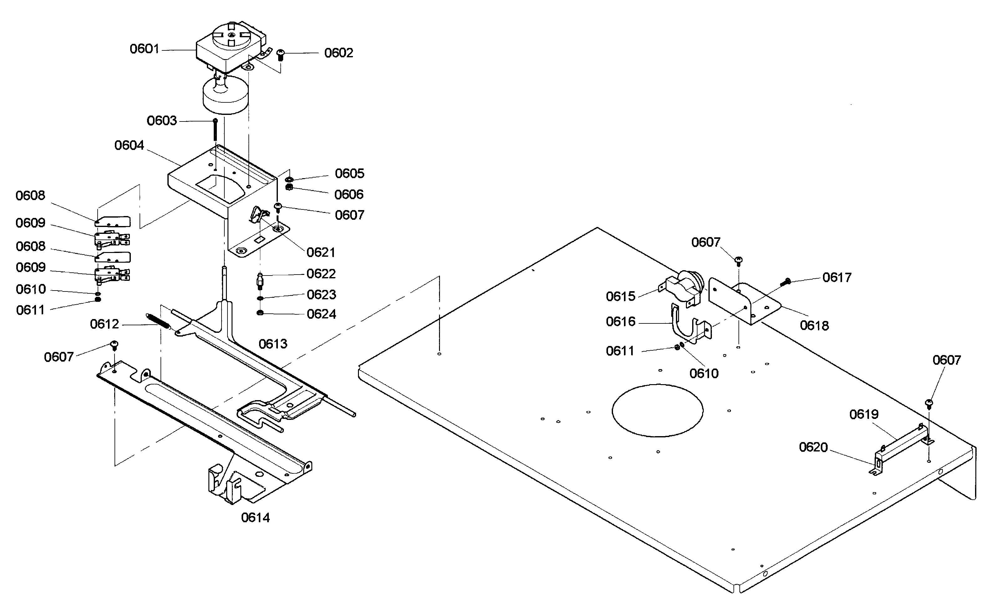 Bosch HBN755AUC/02 latch diagram