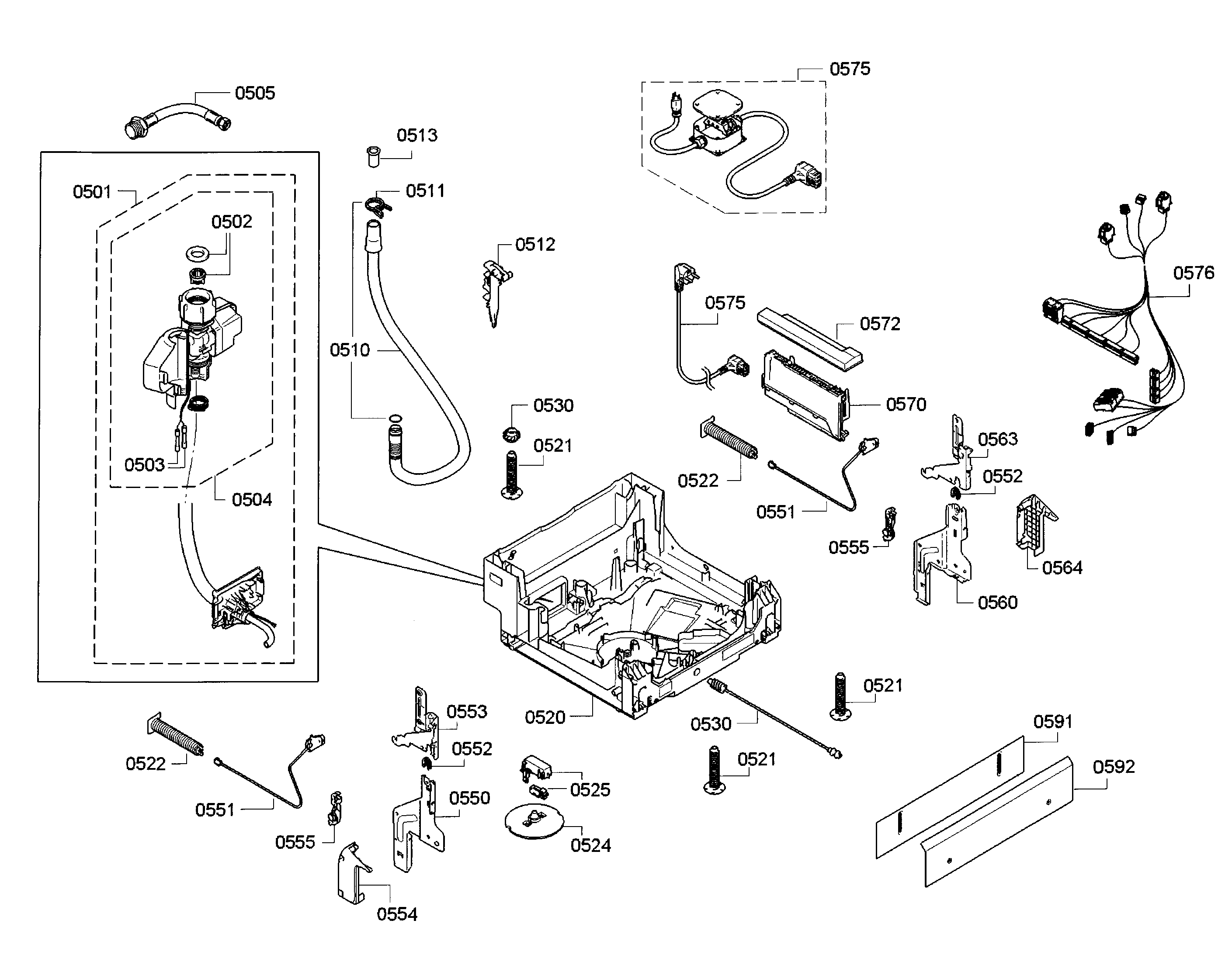 Bosch SPE53U55UC/28 base diagram