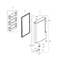 Samsung RF24J9960S4/AA-00 freezer door l diagram