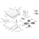 Bosch NEM5466UC/01 cooktop asy diagram