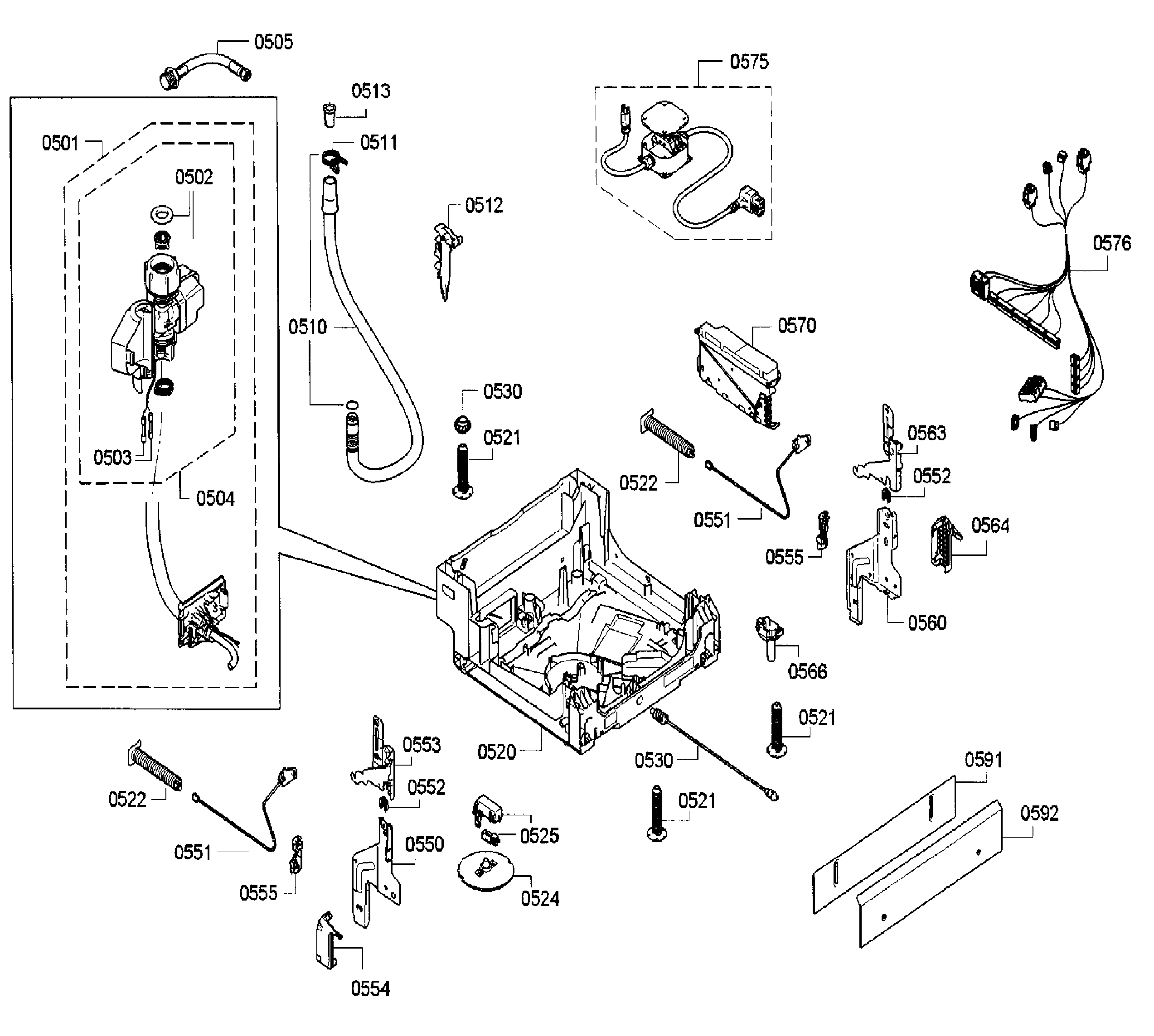 Bosch SPV5ES53UC/26 base diagram