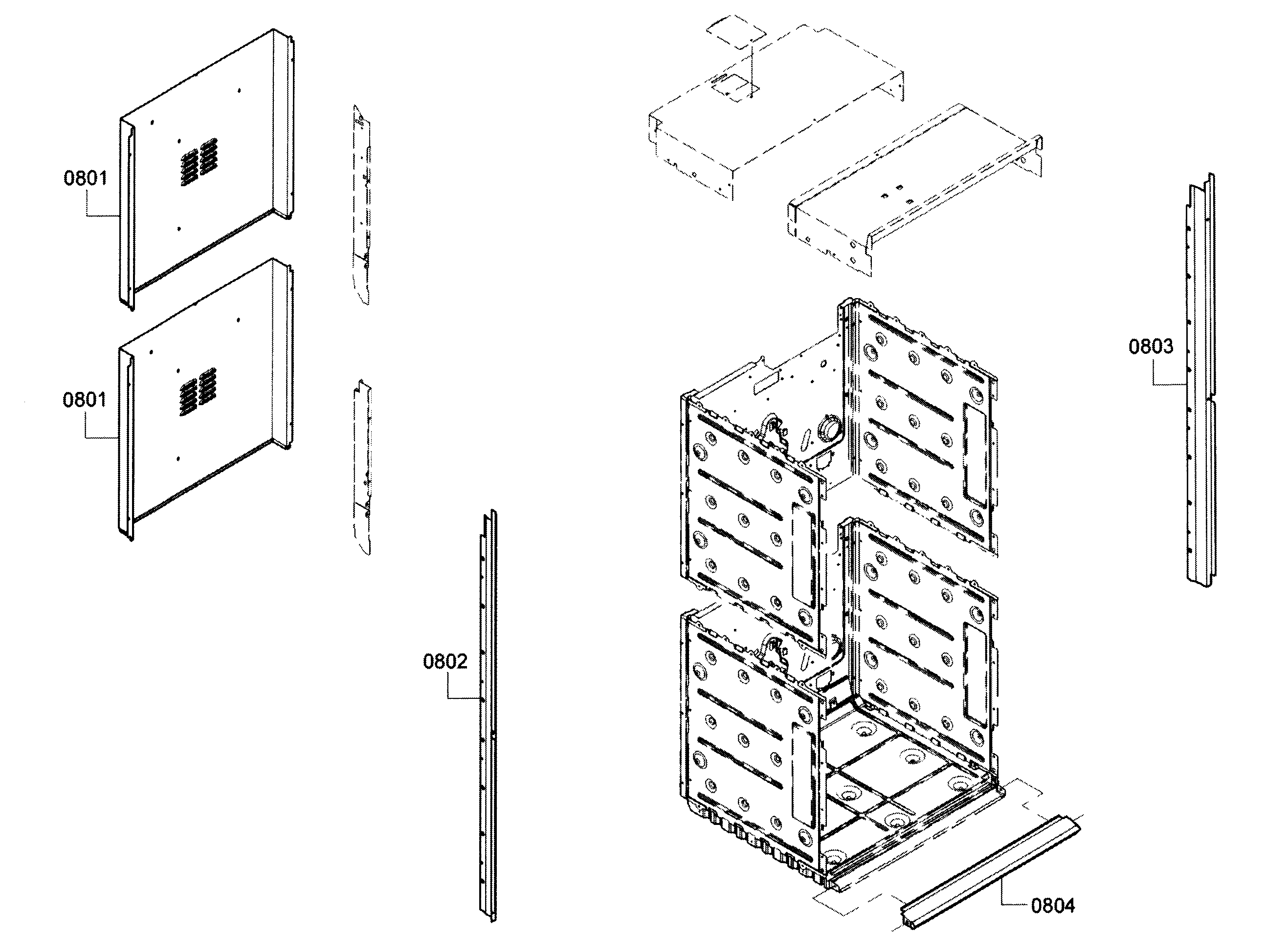 Bosch HBN5620UC/02 frame diagram