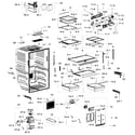 Samsung RF32FMQDBSR/AA-01 fridge diagram