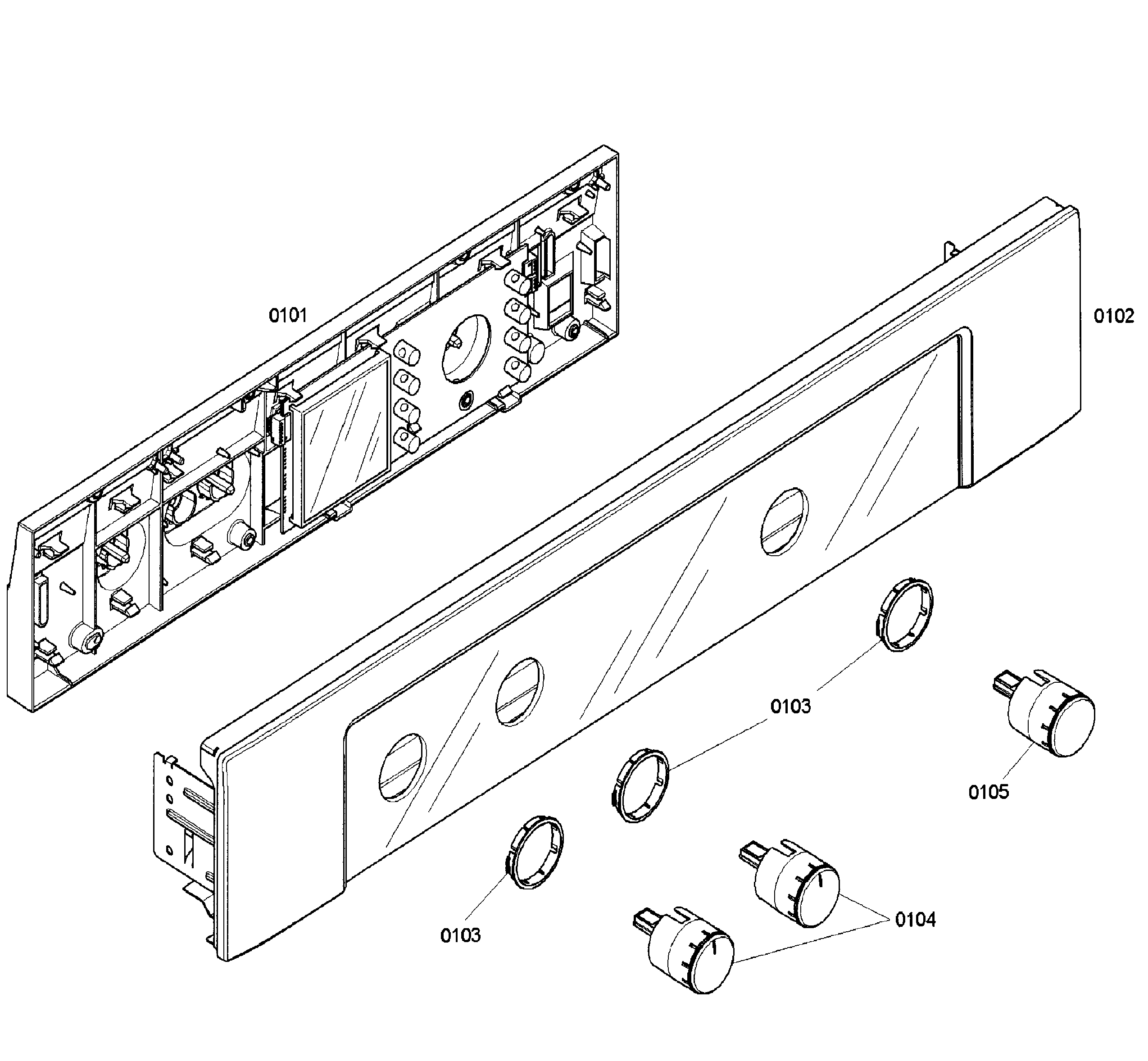 Bosch HBN5660UC/01 control panel diagram
