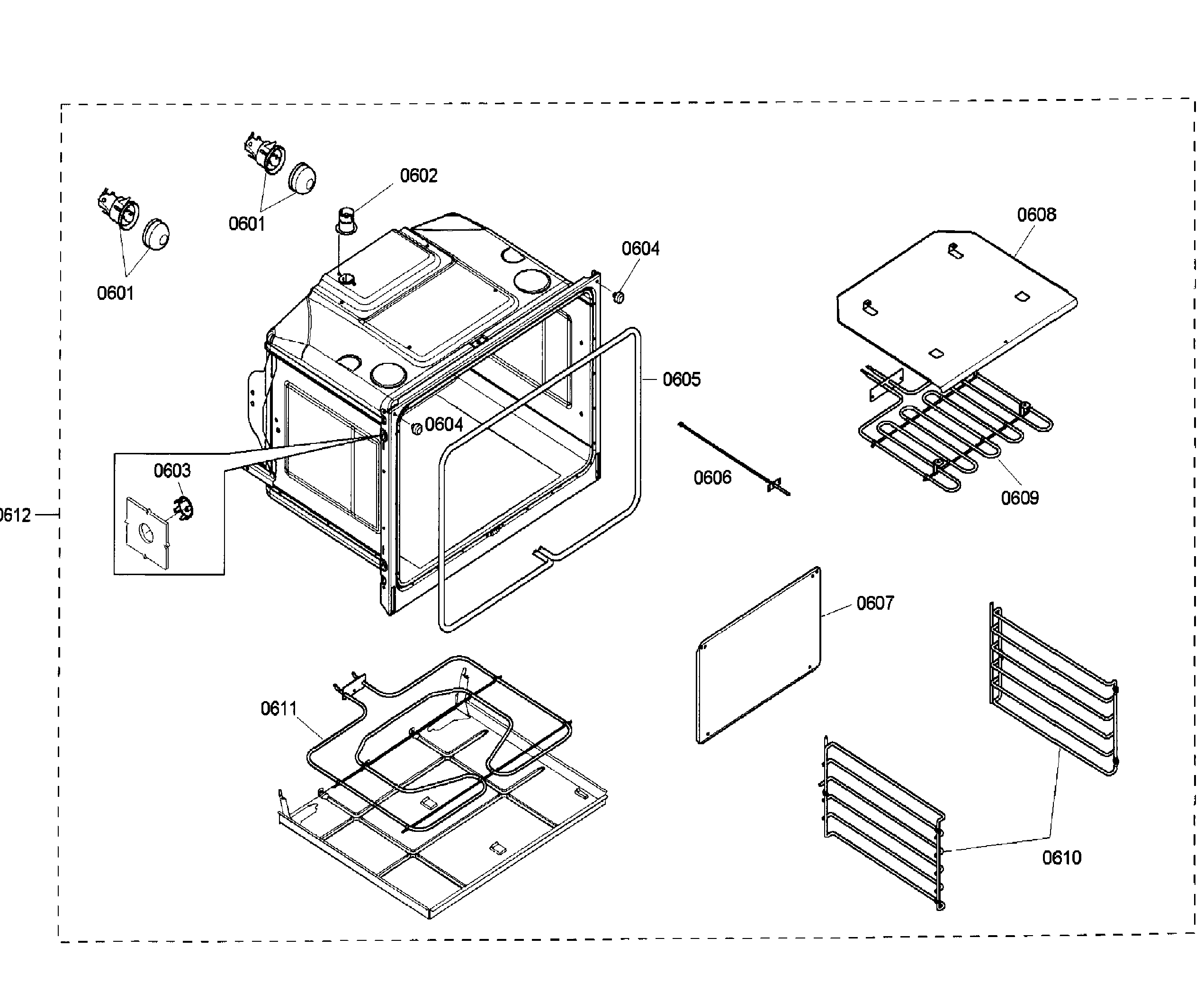 Bosch HBN5660UC/01 cavity 2 diagram