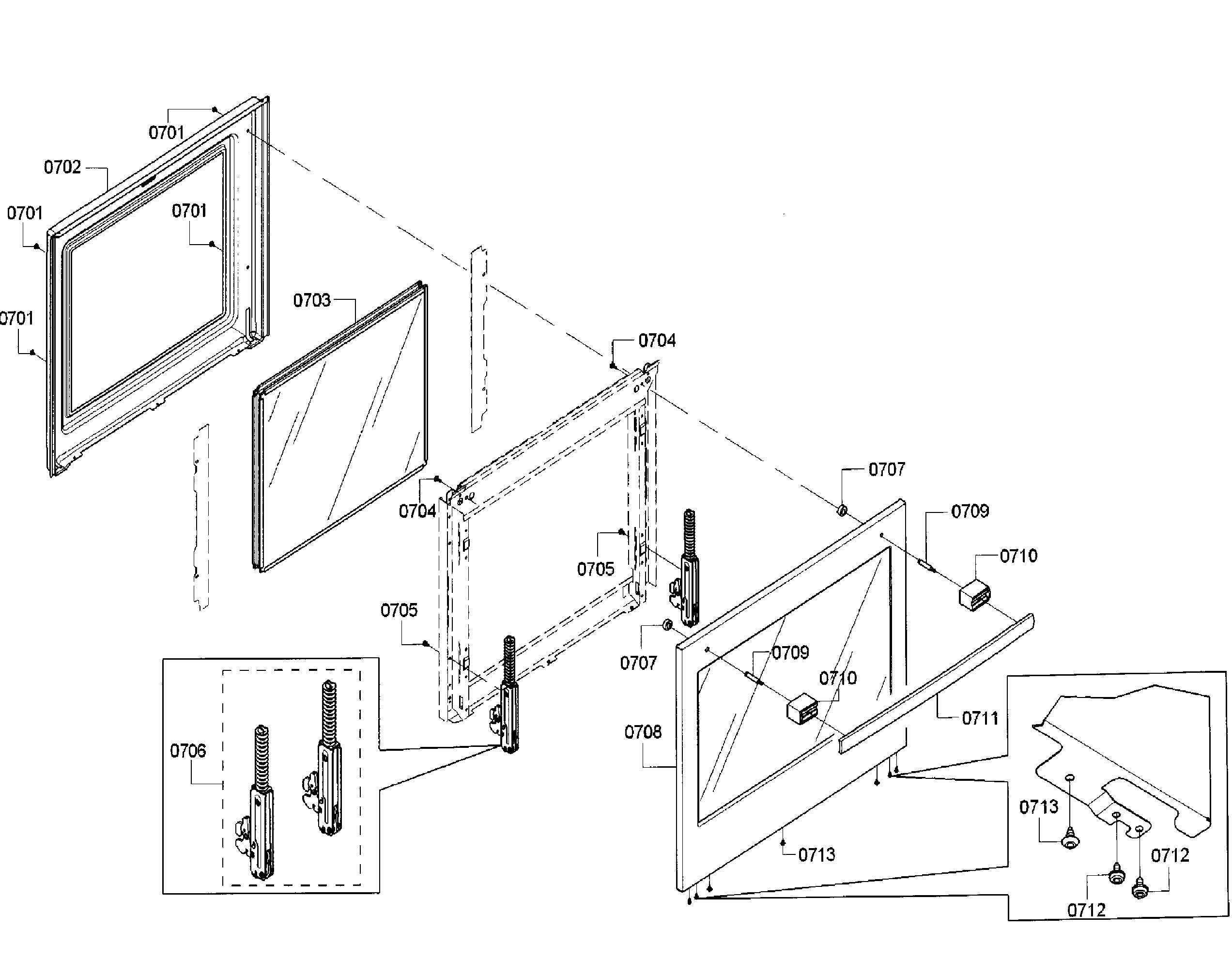 Bosch HBN5651UC/02 door diagram