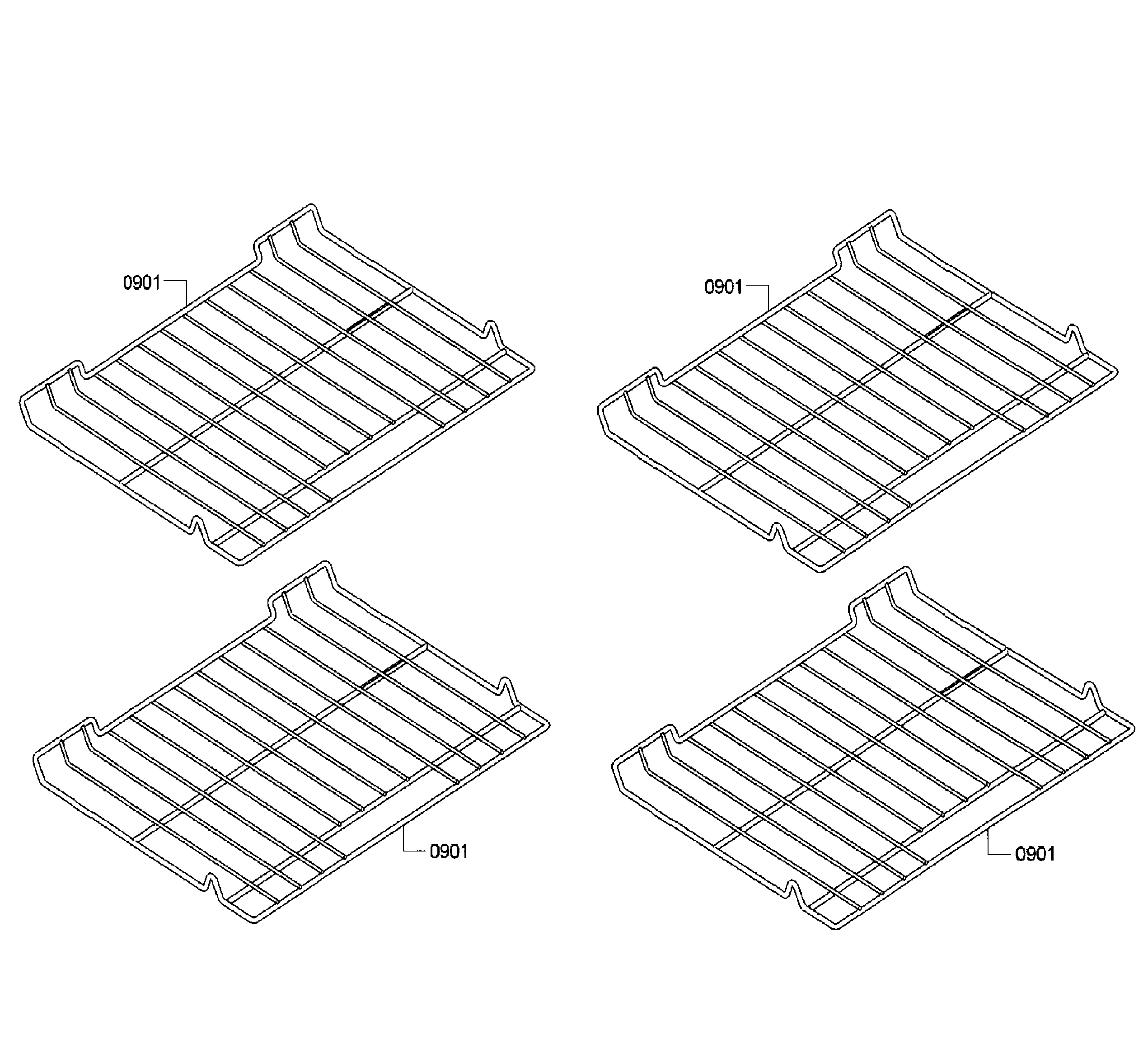 Bosch HBN5651UC/02 rack diagram