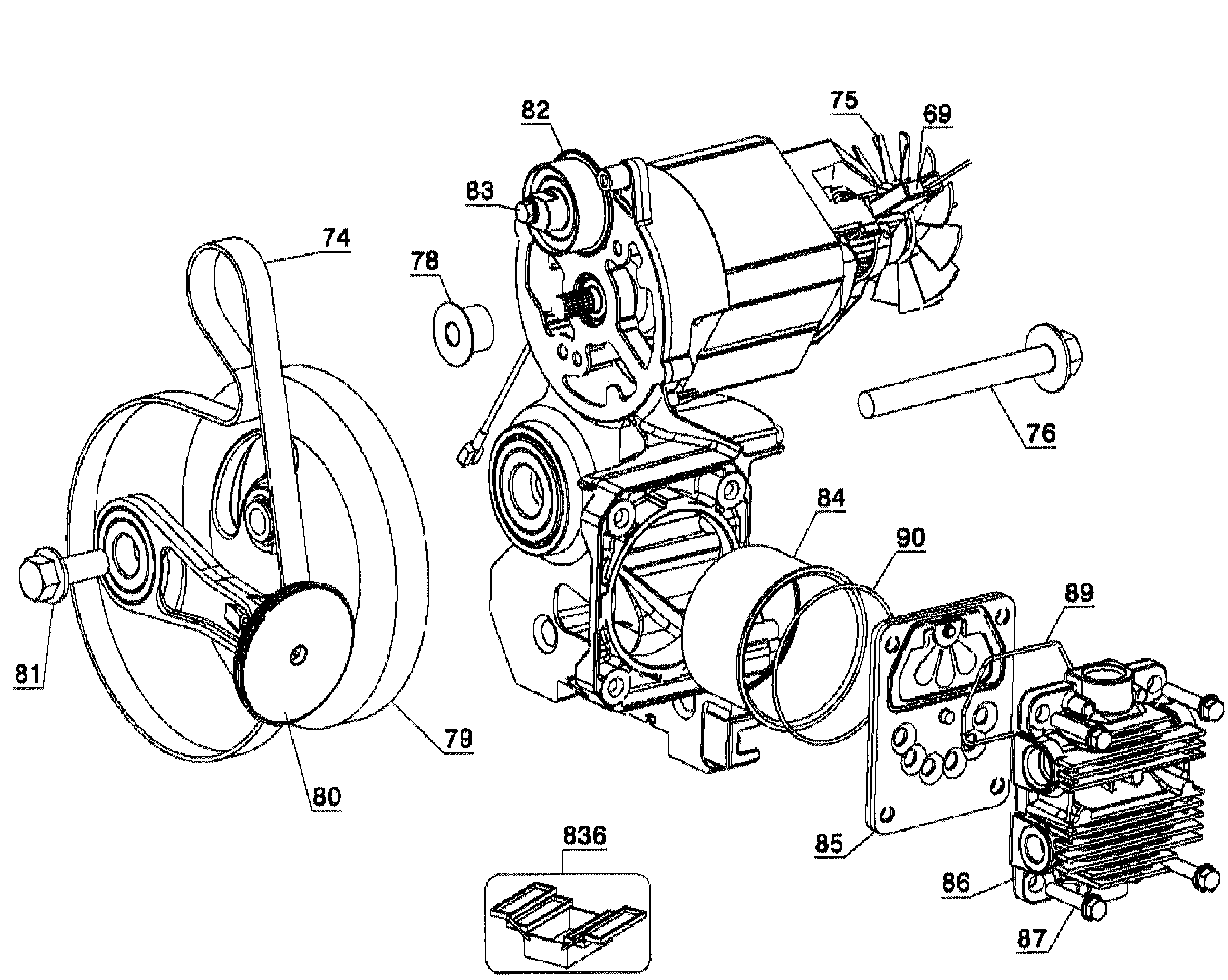 DeWalt D55146 TYPE 5 pump diagram