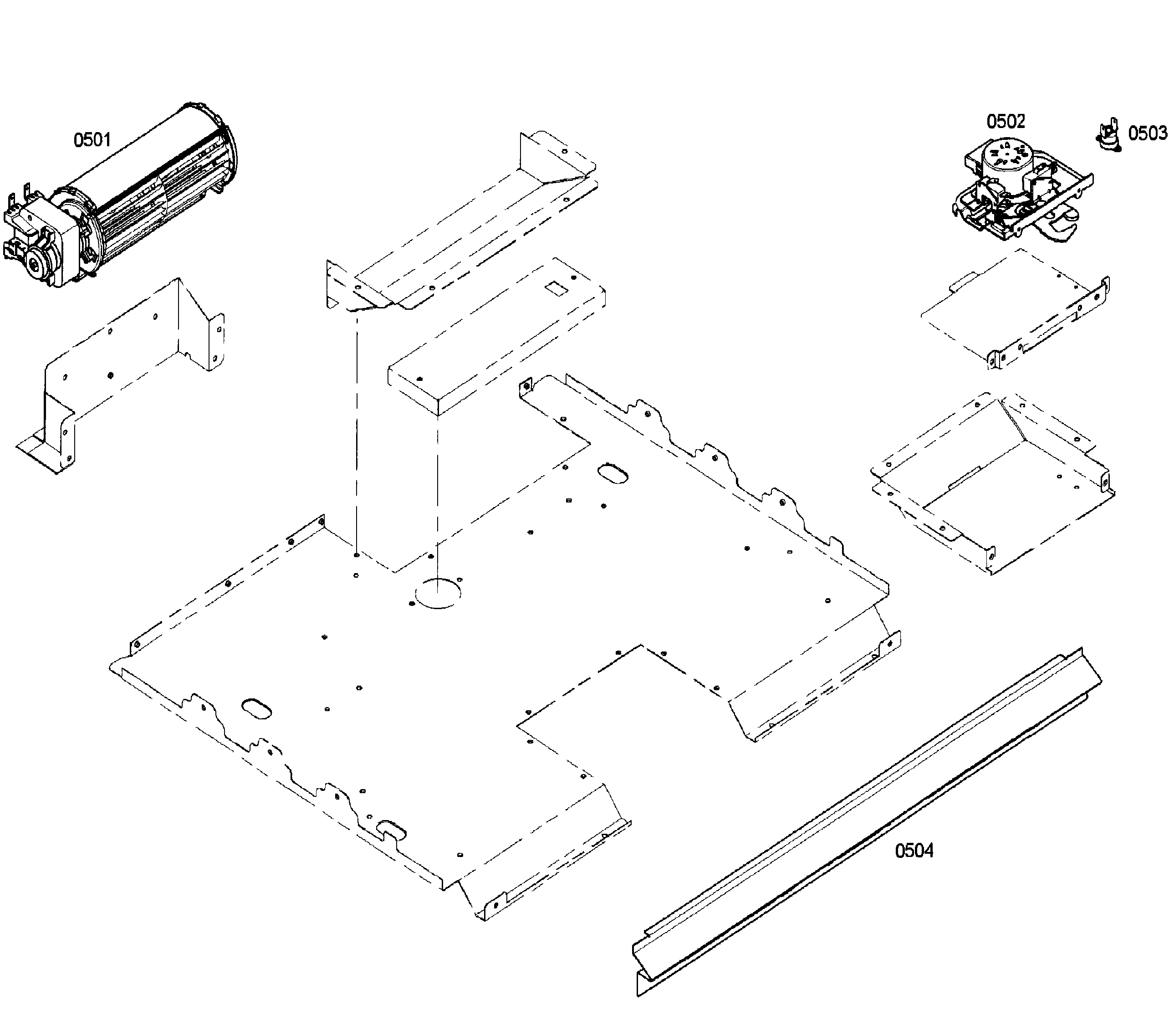 Bosch HBN5660UC/02 vent diagram
