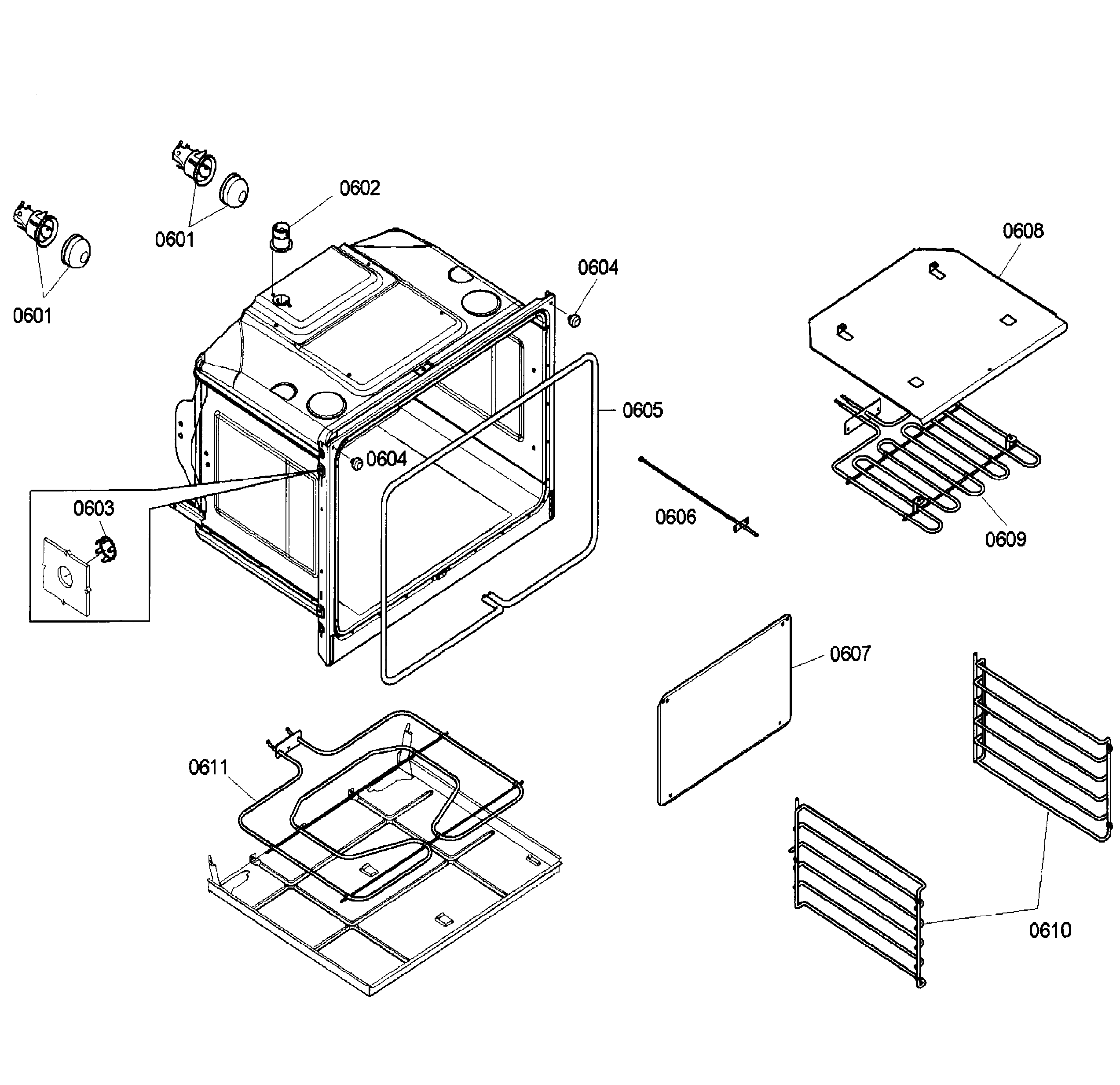 Bosch HBN5660UC/02 oven lower diagram