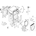Bosch WFMC640SUC/03 cabinet diagram