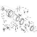 Bosch WFMC640SUC/03 drum diagram