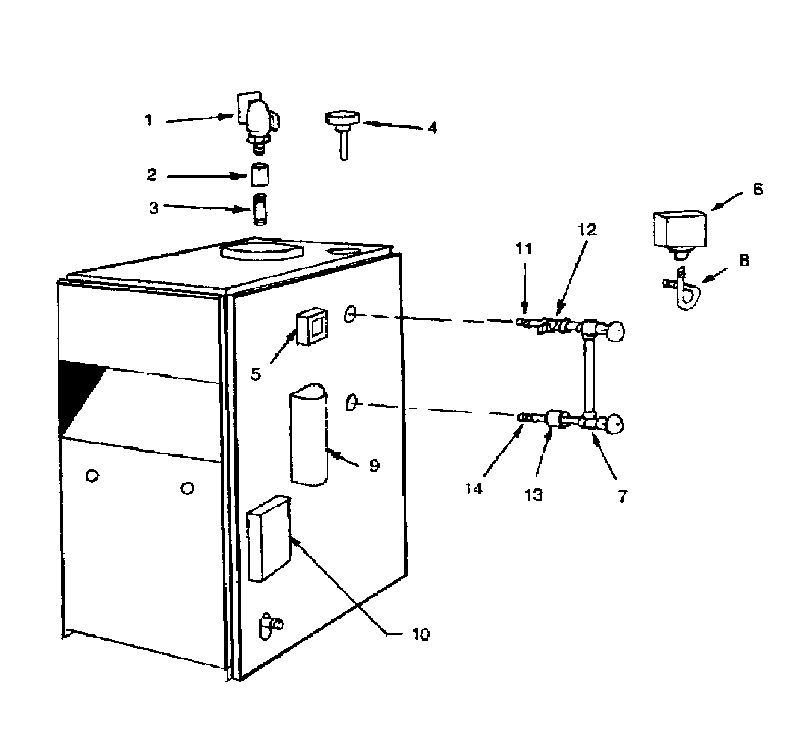 Dunkirk PVSB-4D controls diagram