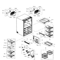 Samsung RF34H9960S4/AA-03 freezer diagram