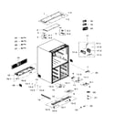 Samsung RF34H9960S4/AA-03 cabinet diagram