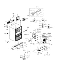 Samsung RF31FMEDBWW/AA-03 cabinet diagram
