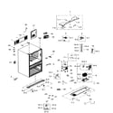 Samsung RF31FMEDBWW/AA-04 cabinet diagram