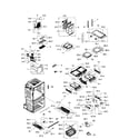 Samsung RF28HMEDBBC/AA-06 fridge / icemaker diagram