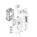 Samsung RF28HMEDBBC/AA-06 left door diagram