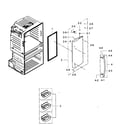 Samsung RF28HMEDBBC/AA-06 right door diagram