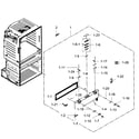 Samsung RF28HMEDBBC/AA-08 flexzone door diagram