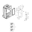 Samsung RF28HMEDBBC/AA-08 right door diagram