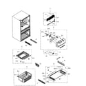 Samsung RF31FMEDBBC/AA-03 freezer diagram
