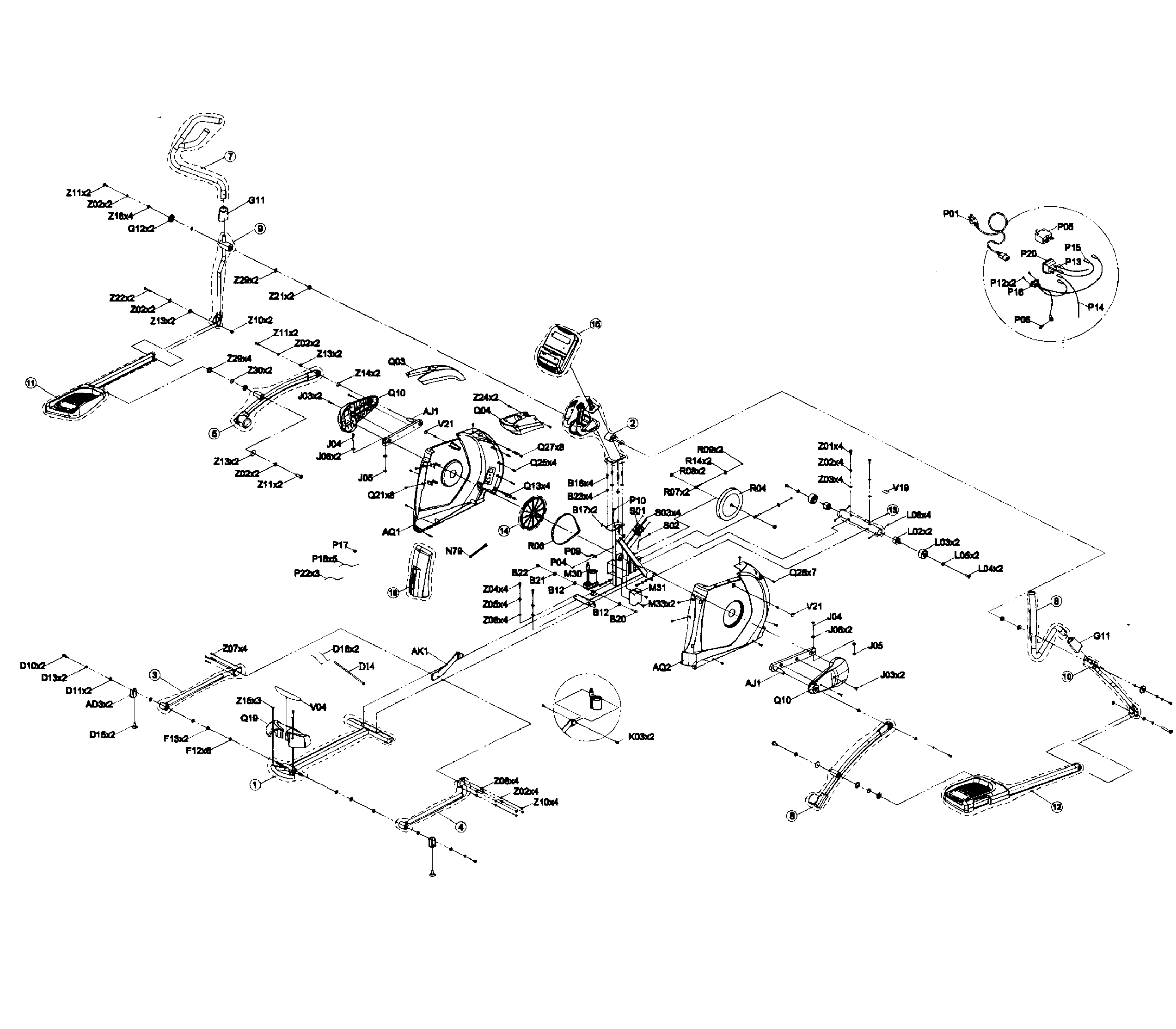 AFG 5.3AE main section diagram