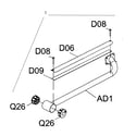AFG 5.3AE r-guide rail diagram