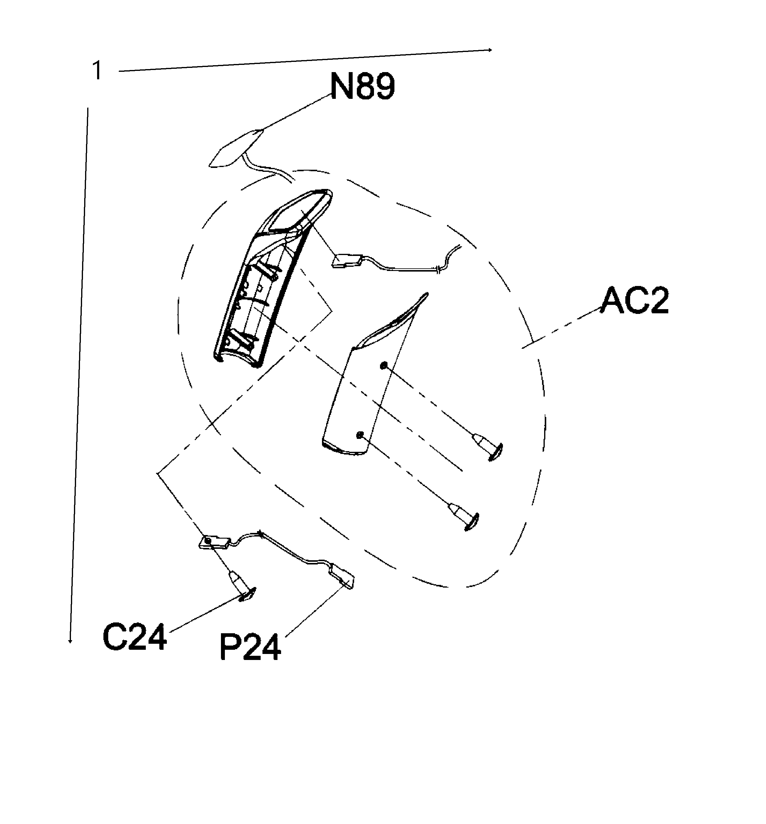 AFG 5.3AE sensor set-l diagram