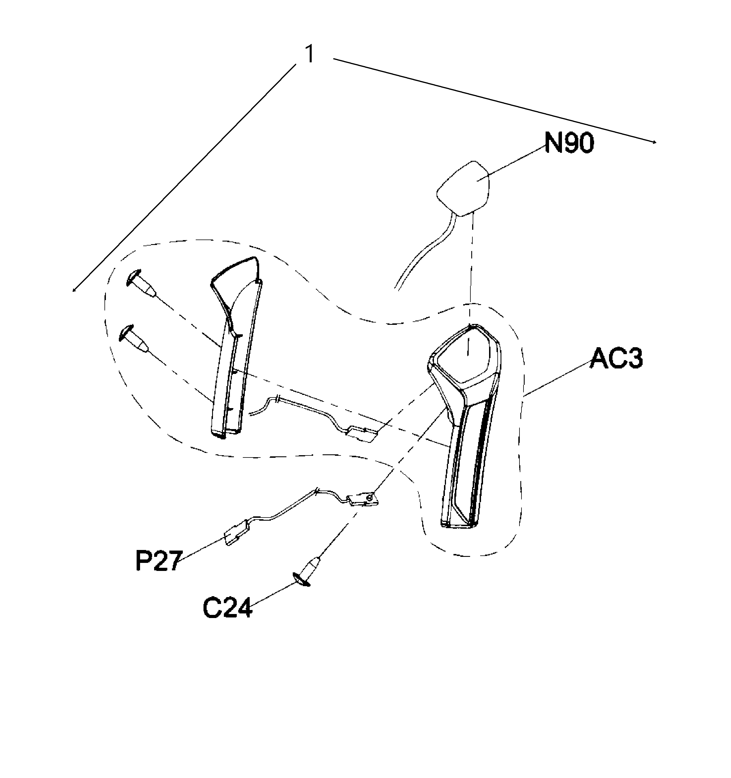 AFG 5.3AE sensor set-r diagram
