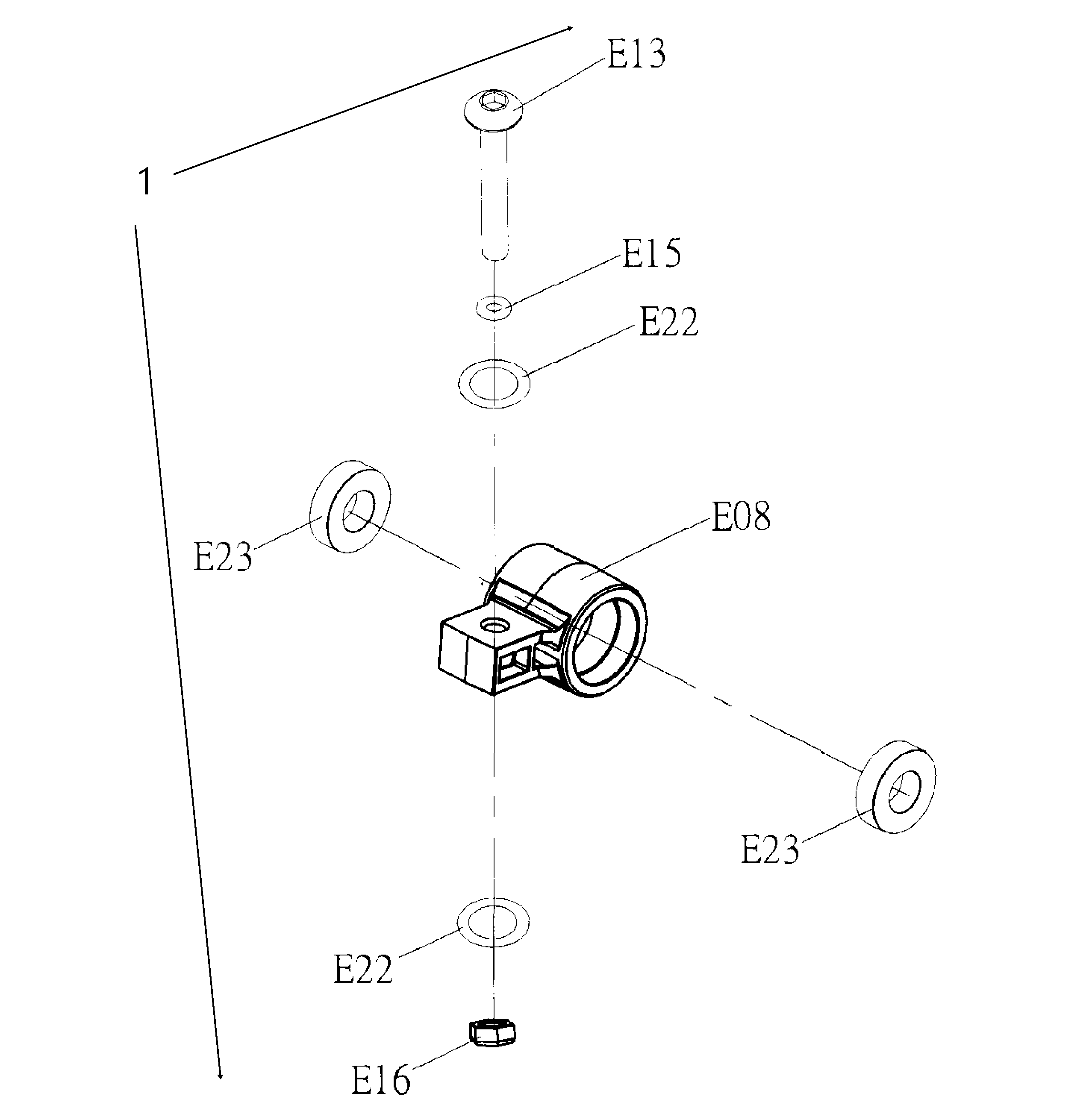 AFG 5.3AE crank pin set diagram