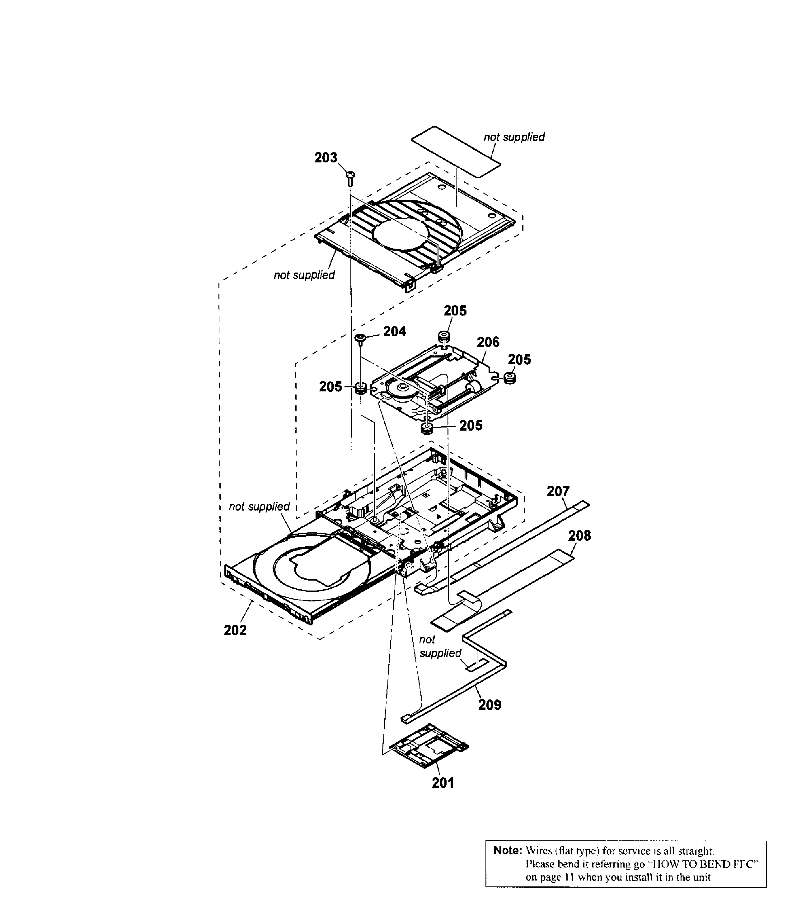 Sony BDV-T58 bd drive diagram