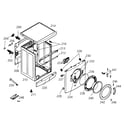 Bosch WFL2060UC/22 cabinet diagram