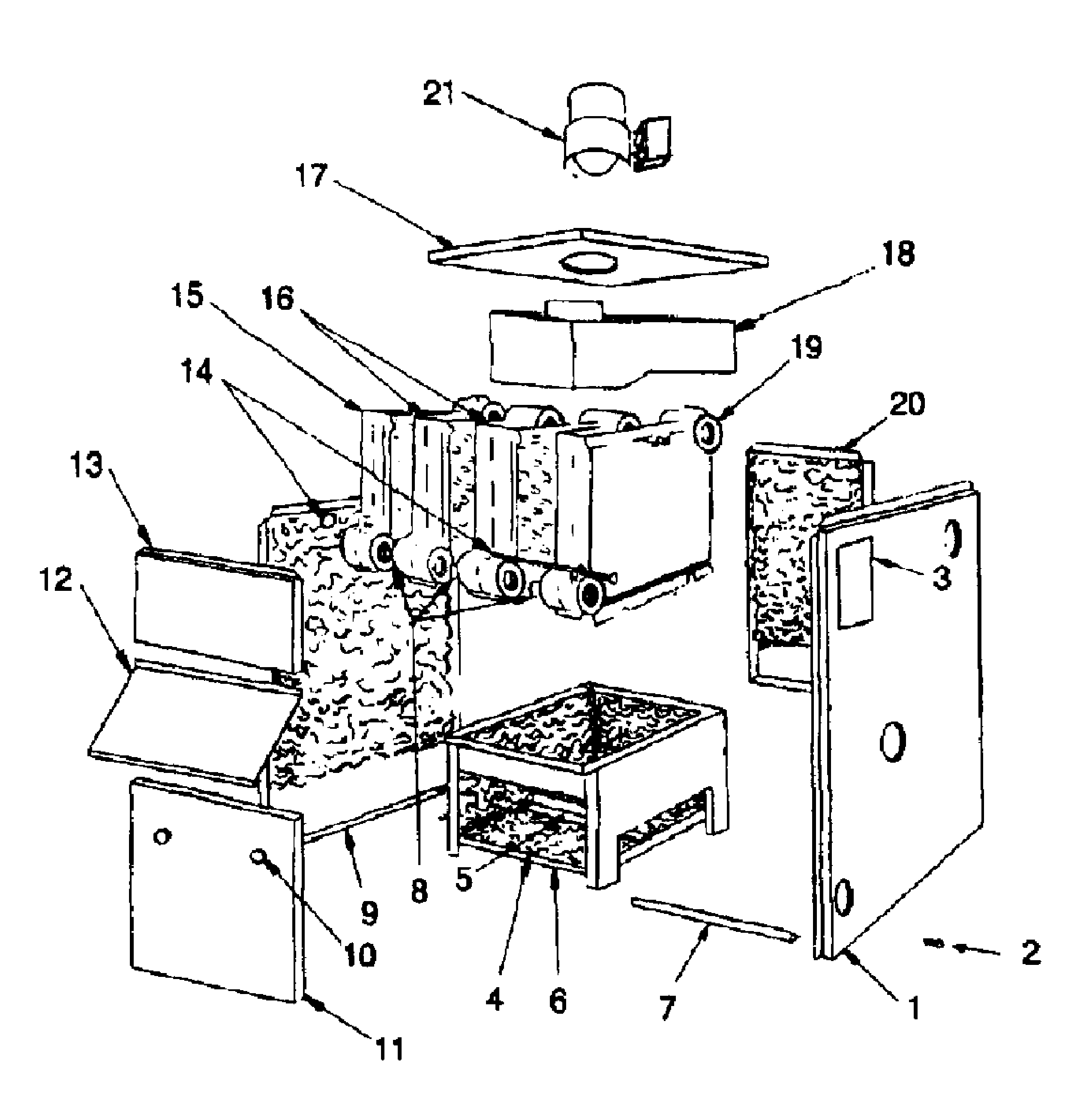 Dunkirk PVSB-9D main section diagram