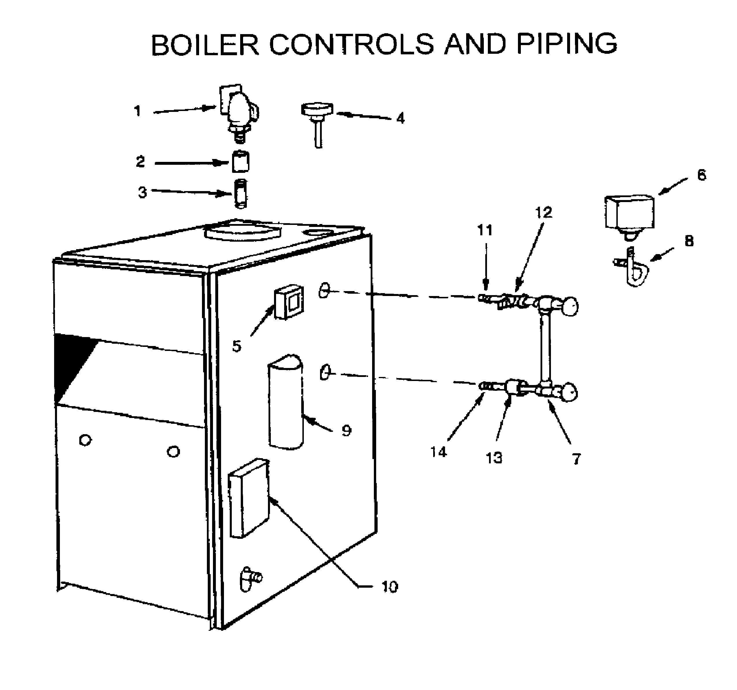 Dunkirk PVSB-9D controls diagram