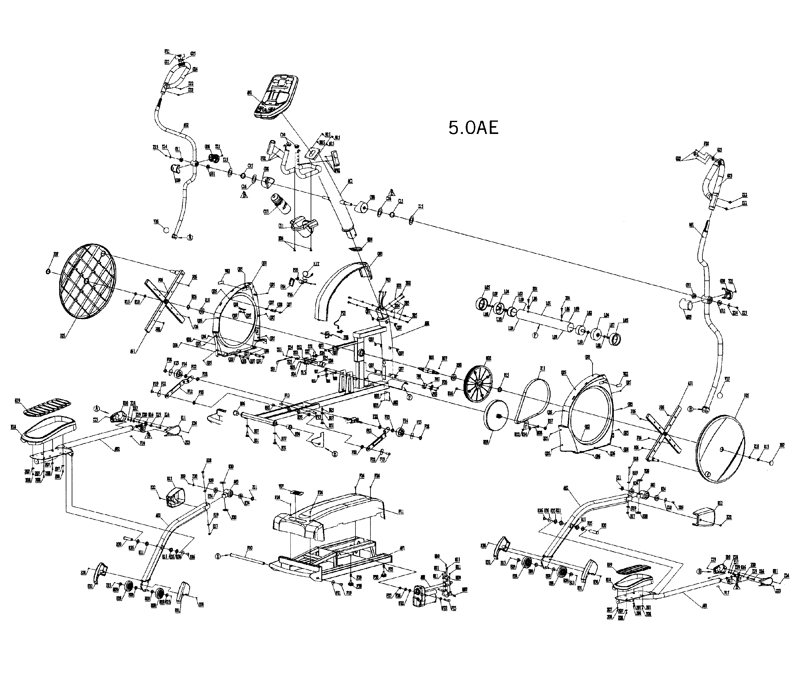 AFG 5.0AE elliptical diagram