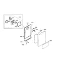 Bosch SPE68U55UC/33 door section diagram
