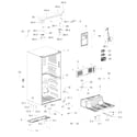 Samsung RF32FMQDBSR/AA-11 cabinet diagram