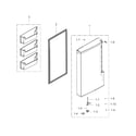 Samsung RF34H9950S4/AA-05 freezer door r diagram